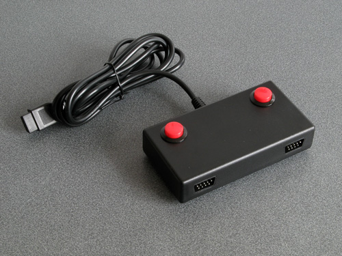 The Sega Light Phaser to Konami Justifier adaptor